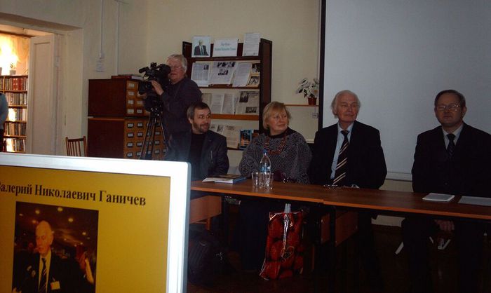 Встреча писателя с жителями Марьяновки